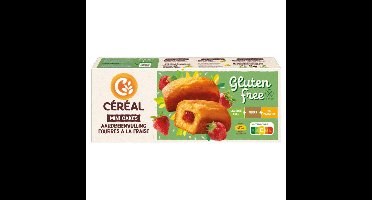 Cereal Aardbei cakeje glutenvrij