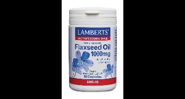 Lamberts Lijnzaadolie (flaxseed oil) 1000mg