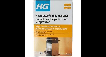 HG Reinigingscups Nespresso machine