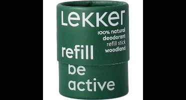 Lekker Company deodorant refill be active