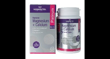 Mannavital Mariene magnesium + calcium platinum