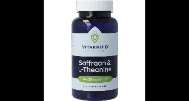 Vitakruid Saffraan 28mg (Affron) & L-Theanine