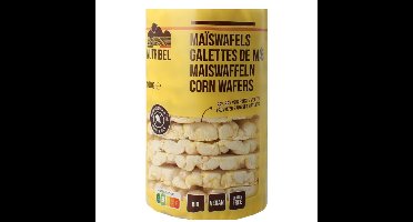 Nutribel Maiswafels zonder zout glutenvrij bio