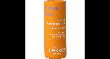Lekker Company deodorant travel have fun