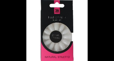 2B Nails natural stiletto