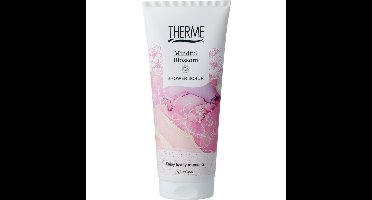 mindful blossom shower scrub