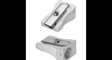 2x Puntenslijpers voor standaard potloden