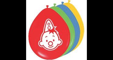 8x Ballonnen Bumba - 30 cm - gekleurd - verjaardag