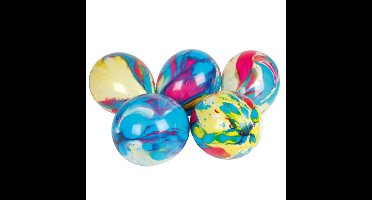 Ballonnen - 8x stuks - multicolor - 18 cm - verjaardag versiering