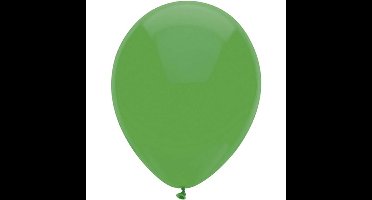 Ballonnen - groen - verjaardag/thema feest - 100x stuks - 29 cm