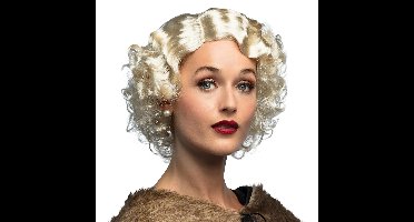 Boland Marilyn Monroe Pruik - blond - krullen - carnaval - hollywood