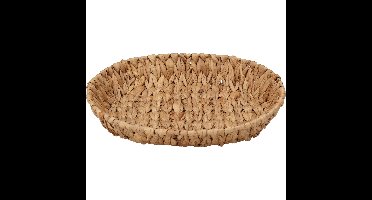 Broodmand - gevlochten riet - naturel - 35 x 28 x 6 cm