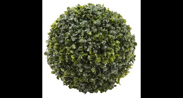 Buxus bol kunstplant - D49 cm - groen - kunststof