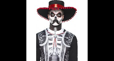 Day of the Dead Halloween schmink set El Senor - volwassenen - complete set