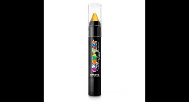Face paint stick - metallic geel - 3,5 gram - schmink/make-up stift/potlood
