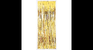 Folie Deurgordijn - 243 x 91 cm - goud - glitter gordijn - decoratie