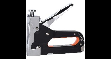 FX Tools Mechanische nagel nietpistool - hand tacker - Inclusief set nietjes - Professioneel - 20 cm