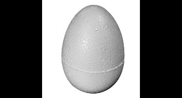 Hobby piepschuim vorm ei - 1x - 4,5 cm - eieren knutsel vormen - paaseieren