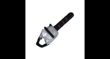 Horror kunststof kettingzaag met bloed 45 cm - Bloederige wapens horror motorzaag