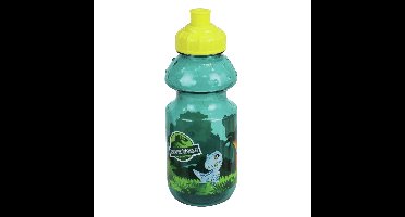 Jurassic world dinosaurus bidon - pop-up drinkbeker - 350 ml - drinkfles voor school