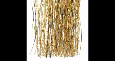 Kerst goud decoratie lamettahaar 50 cm Chique Christmas thema
