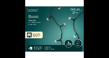 Kerstboomverlichting - LED - warm wit - 360 lampjes - 27 meter