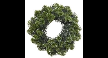 Kerstkrans - groen - 50 cm - dennenkrans - kerstversiering - deurkrans