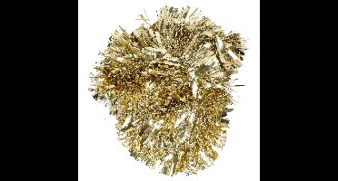 Kerstslinger - goud - 200 x 15 cm - lametta/folie - folieslinger - kerstboomslinger