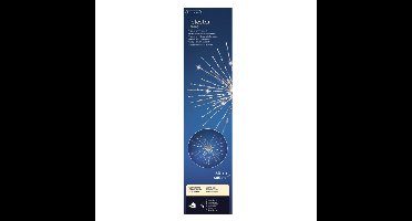 Kerstverlichting - ster - led - warm wit licht - binnen/buiten - 45 cm