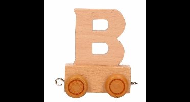 Letter speelgoed treintje B