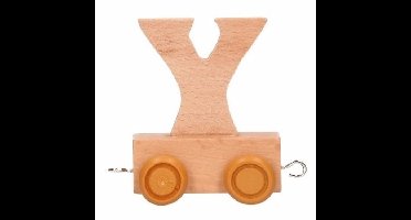 Letter speelgoed treintje Y