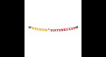 Letterslinger welkom Sinterklaas 230 cm