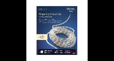 Lichtslang -567 led lampjes - warm wit - 9 meter - twinkel effect - kerstverlichting