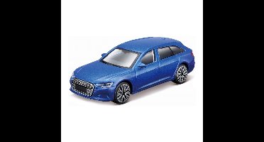 Modelauto Audi A6 Avant - blauw - schaal 1:43 - schaalmodel auto - speelgoed