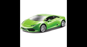 Modelauto - Lamborghini Huracan - groen - schaal 1:32 - speelgoed auto - schaalmodel