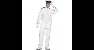 Smiffys Carnaval verkleed kostuum - Kapitein - Love Boat - voor volwassenen