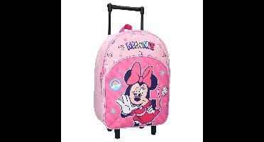 Vadobag Minnie Mouse Glam it Up trolley - roze - 33 x 25 x 11 cm - voor kinderen