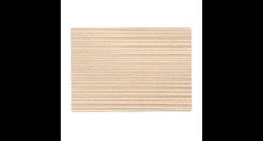 Wicotex Placemats Othos - beige - 30 x 43 cm - anti slip laag - Teflon coating toplaag