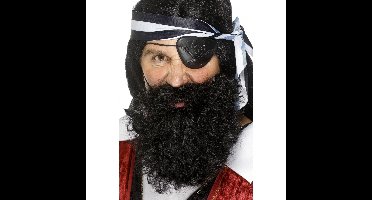 Zwarte piraten baard