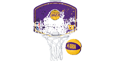 Wilson NBA Team Los Angeles Laker Mini Hoop