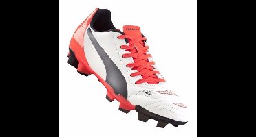 Puma evoPower 4.2 FG Jr. wit / oranje