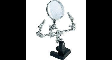 Benson Verstelbare loep - loupe - vergrootglas met derde handje