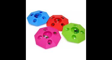 Engelhart Knikkerpot - met 10x knikkers - 22 cm - knikker speelgoed