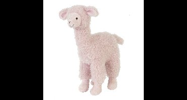 Happy Horse Knuffel Lama Lush - roze - 33 cm - baby knuffels - kraamcadeau