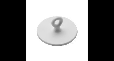 Oogje met plakkers voor vlaggenlijnen