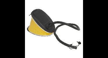 Opblaas voetpomp - luchtpomp - voor luchtbedden en boten - Inhoud 3 liter - kunststof