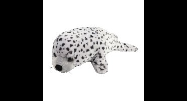 Pluche knuffel dieren gevlekte grijze Zeehond - van 40 cm