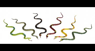 Ravensden Speelgoed Slang - plastic - 35 cm - wilde dieren thema