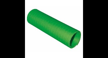Rollen Serpentines van papier - groen - 4 meter - 14 x 4 cm - Feestartikelen/versieringen