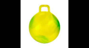 Skippybal marble - geel/groen - D45 cm - buitenspeelgoed voor kinderen